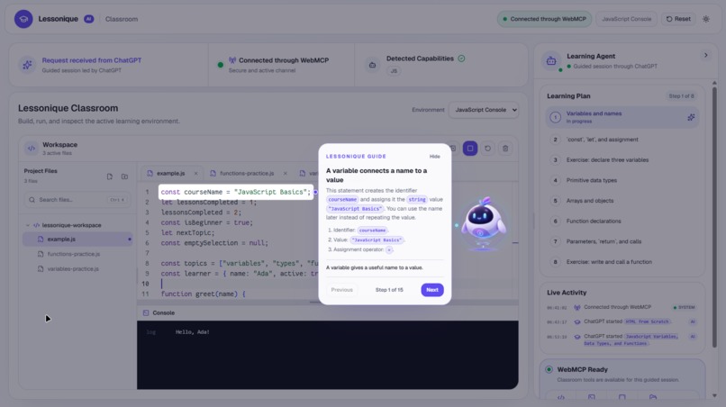 Lessonique – screenshot 2