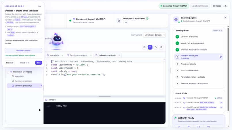 Lessonique – screenshot 3