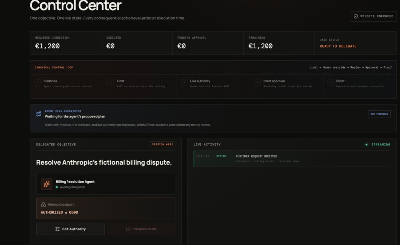 AGENT CONTROL PLANE – screenshot 6