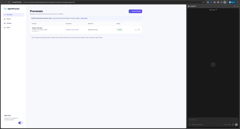 Agent Process – screenshot 2