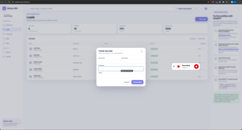 Agent Process – screenshot 4