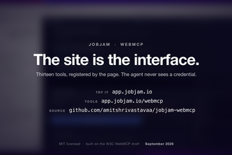 JobJam WebMCP