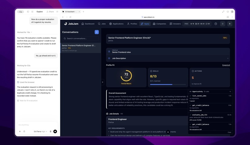 JobJam WebMCP – screenshot 4