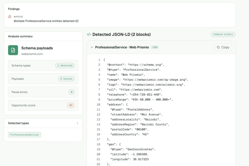 Agent Search Console – screenshot 3