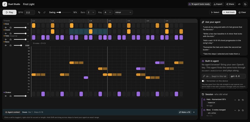 Duet Studio – screenshot 1