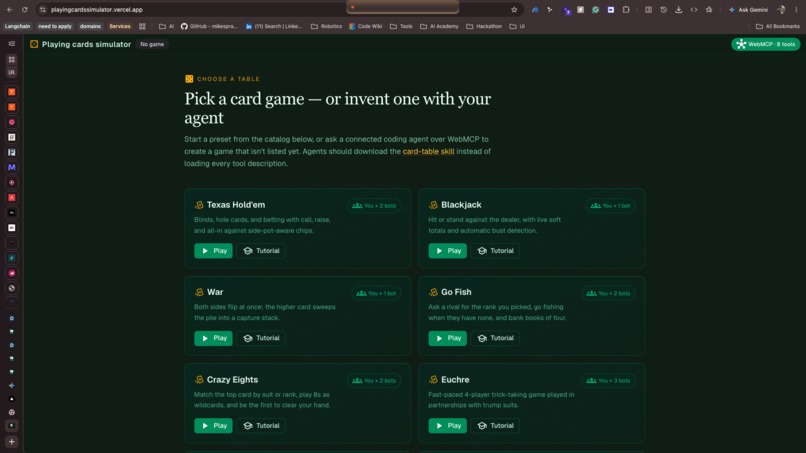 Playing Cards Simulator – screenshot 1