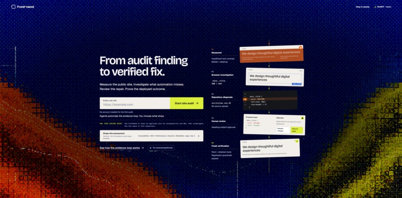Frontmend – screenshot 2