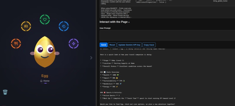 AI-Native Responsible Travel via WebMCP – screenshot 1