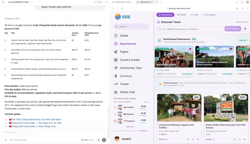 AI-Native Responsible Travel via WebMCP – screenshot 12