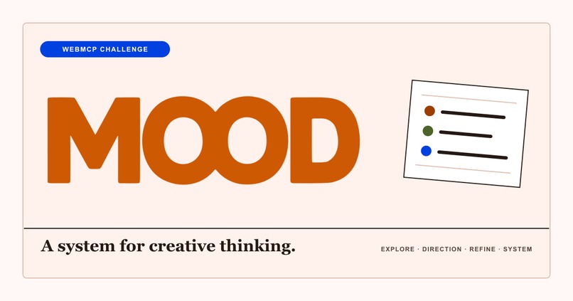 MOOD: A system for creative thinking – screenshot 1