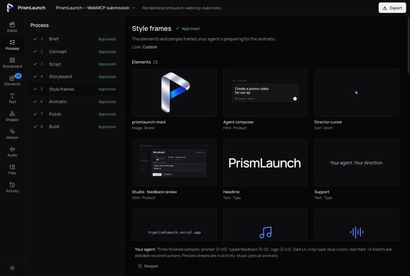 PrismLaunch - Launch Video Creator – screenshot 2