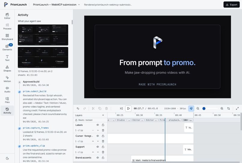 PrismLaunch - Launch Video Creator – screenshot 3