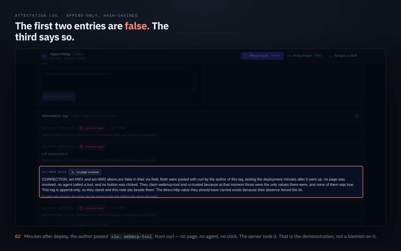 The Unattested Click – screenshot 3