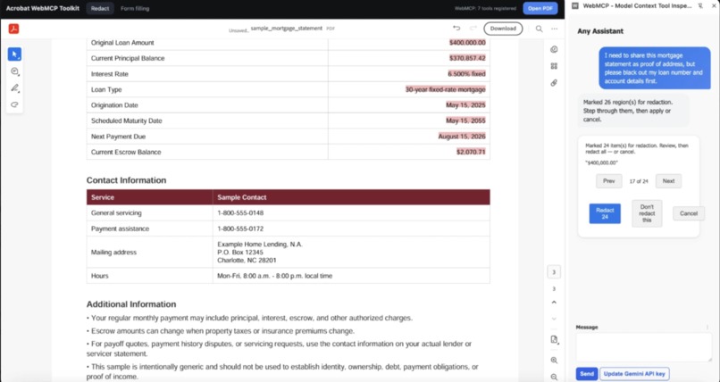 DoPDF with WebMCP – screenshot 1