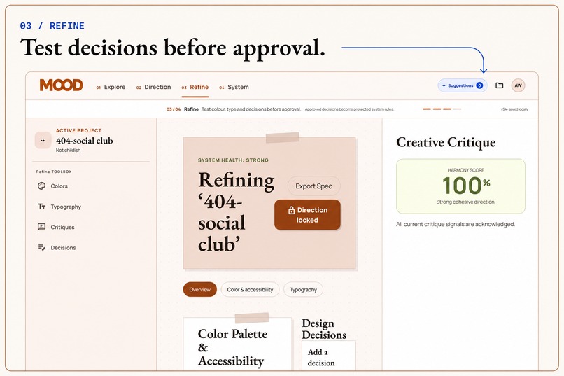 MOOD: A system for creative thinking – screenshot 5