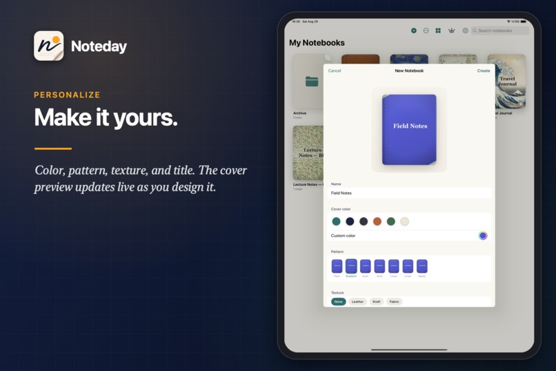 Noteday: Notes, PDF & Notebook – screenshot 7