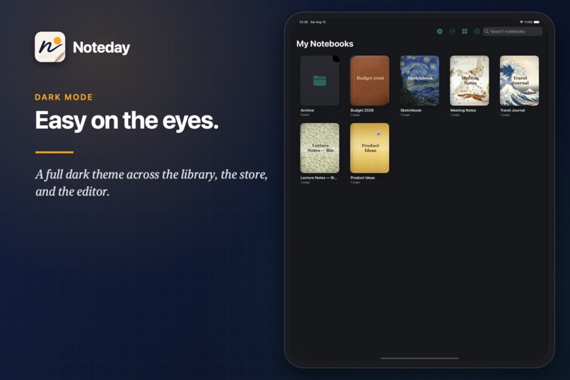 Noteday: Notes, PDF & Notebook – screenshot 5