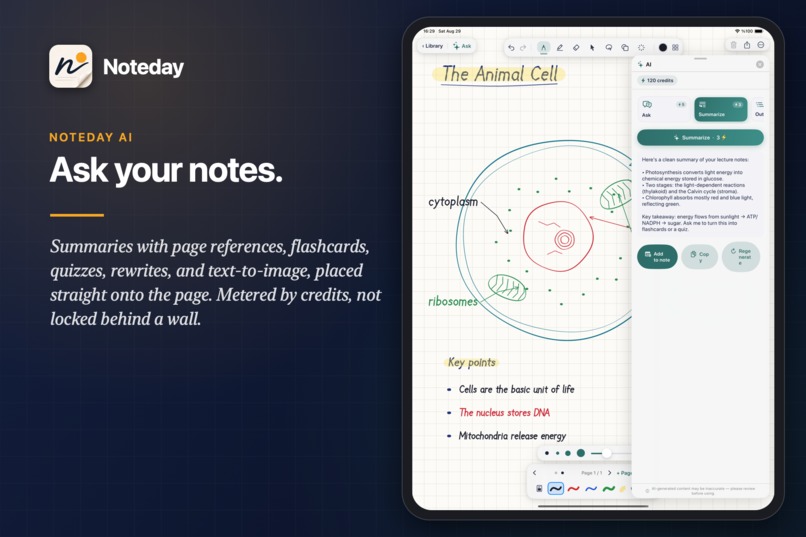 Noteday: Notes, PDF & Notebook – screenshot 2