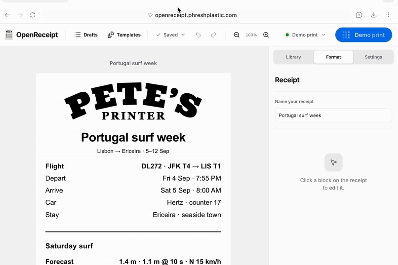 OpenReceipt – screenshot 2
