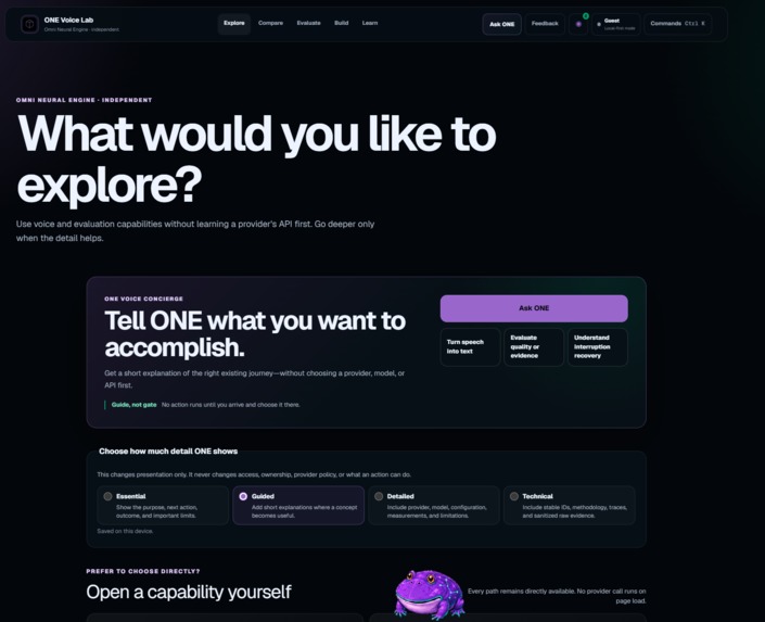 ONE – screenshot 2