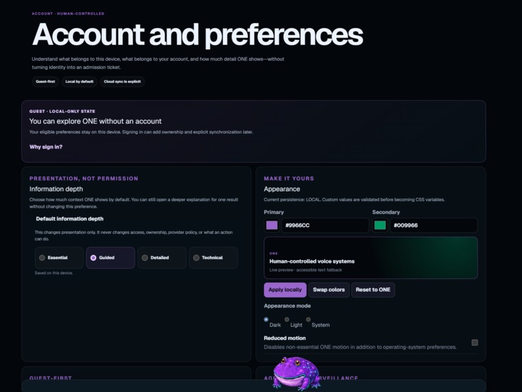 ONE – screenshot 3
