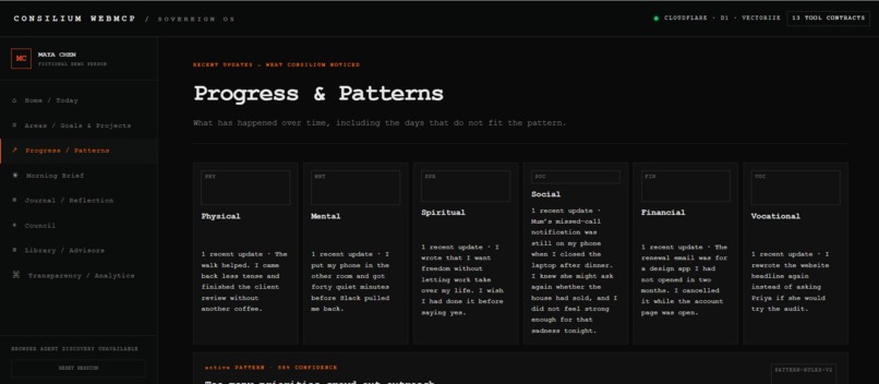 Consilium WebMCP – screenshot 3