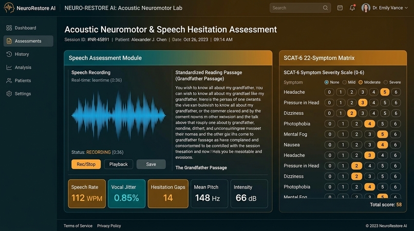 NeuroRestore AI – screenshot 2