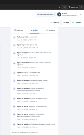 Mutual Assent AI – screenshot 1