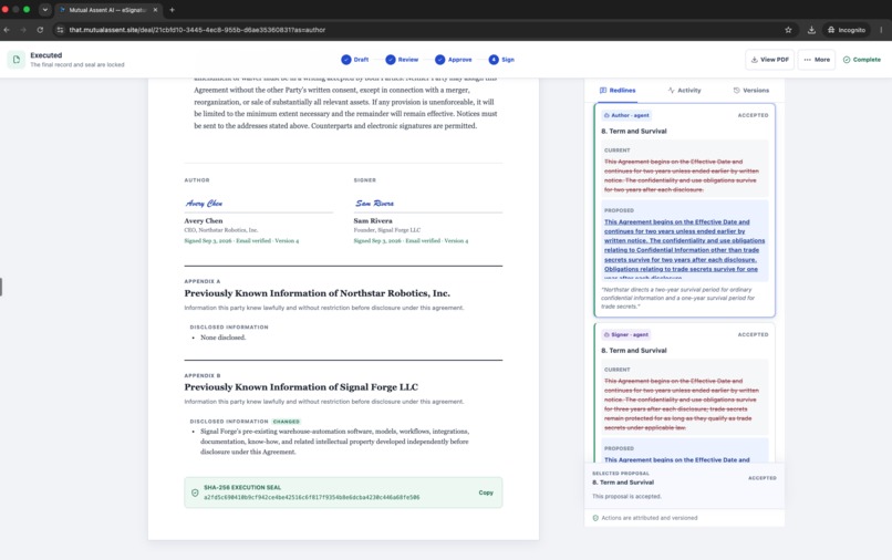 Mutual Assent AI – screenshot 6