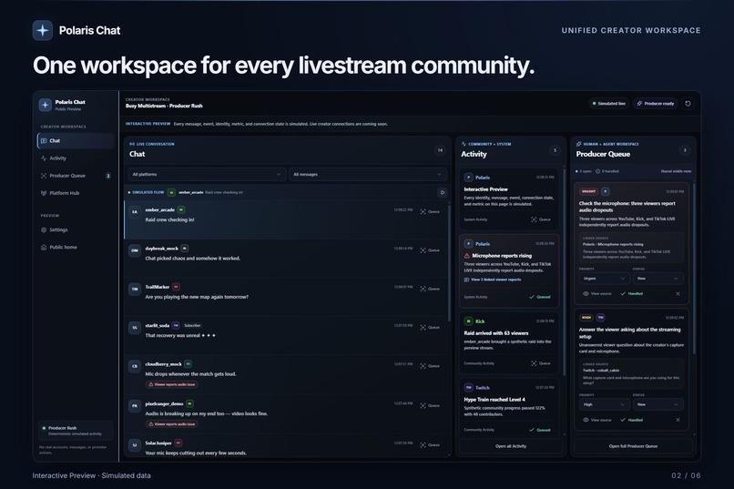 Polaris Chat – screenshot 2