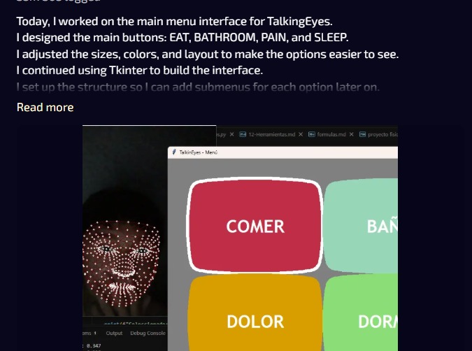 TalkinEyes – screenshot 3