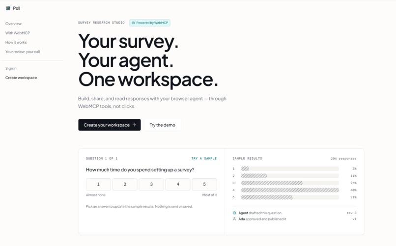 Poll – screenshot 1