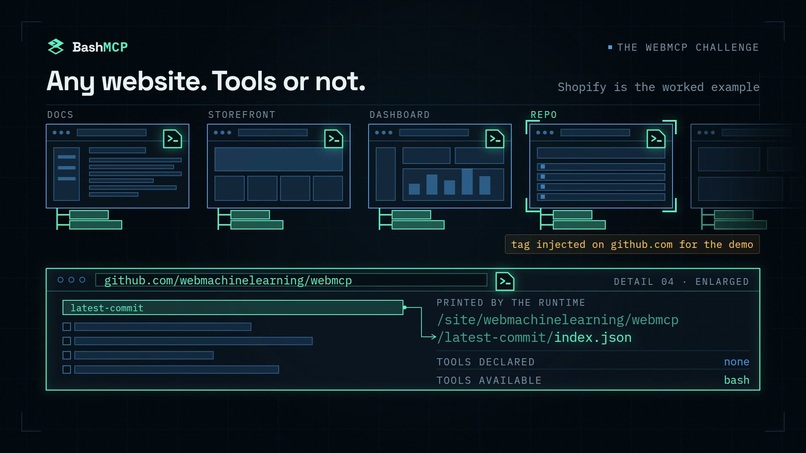 BashMCP: Give agents a terminal for your website – screenshot 7