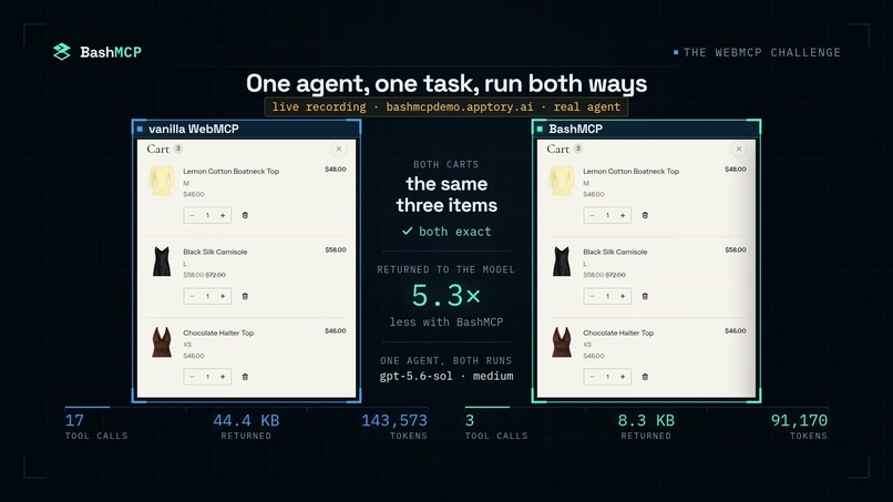 BashMCP: Give agents a terminal for your website – screenshot 2