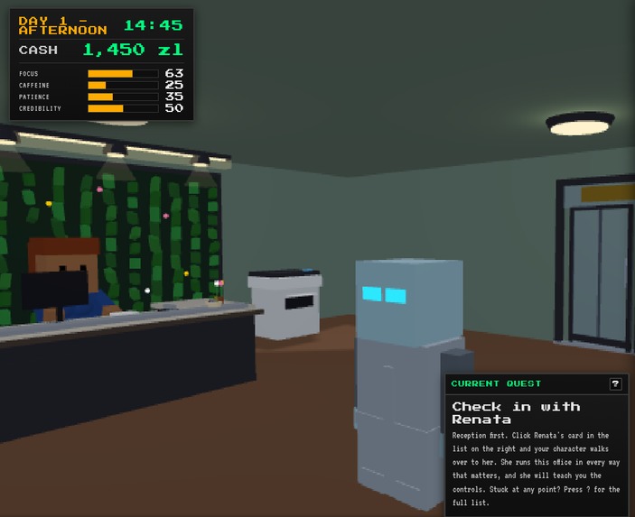 Stack Underflow: your AI agent plays in the office – screenshot 5