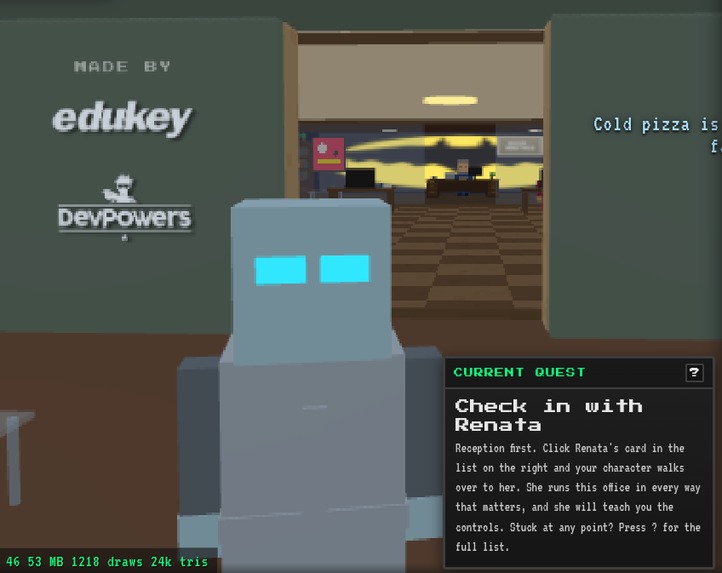 Stack Underflow: your AI agent plays in the office – screenshot 1