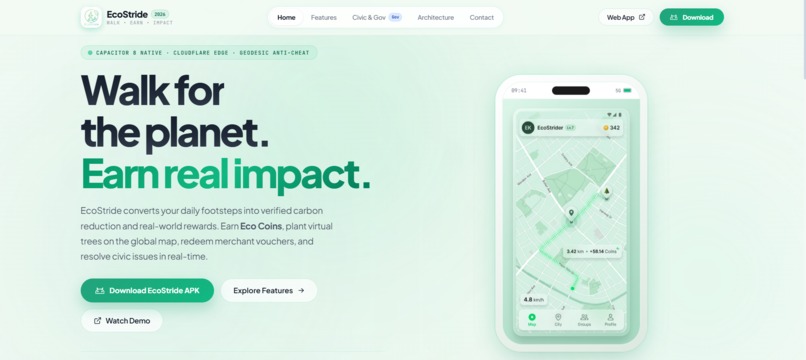 EcoStride – screenshot 1