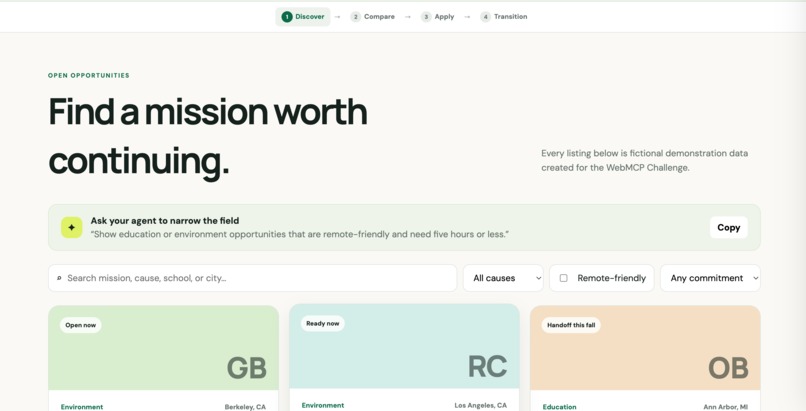 Nonprofit Pass – screenshot 2