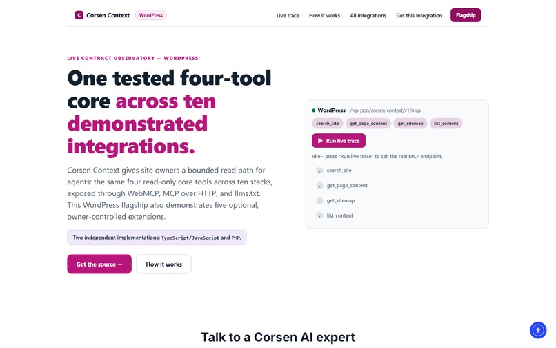 Corsen Context – screenshot 2