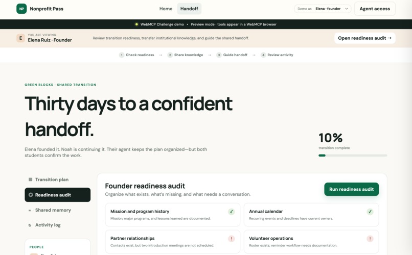 Nonprofit Pass – screenshot 5