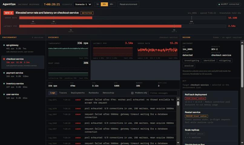 AgentOps Command Center – screenshot 3
