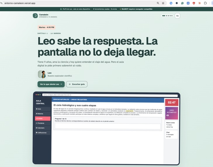 Entorno Camaleón – screenshot 2