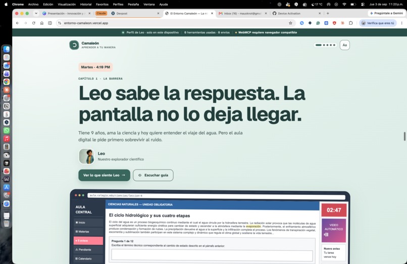 Entorno Camaleón – screenshot 4