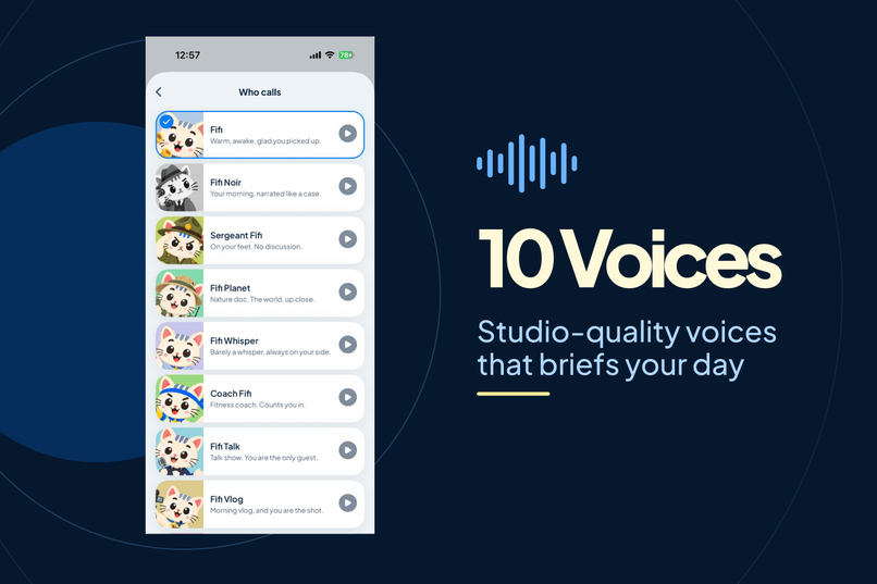 Fifi: Wake Up Call Alarm Clock – screenshot 5