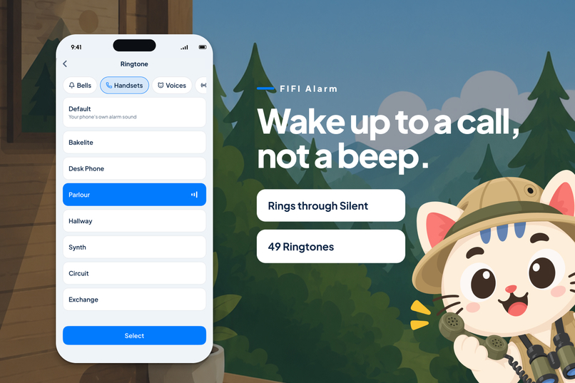 Fifi: Wake Up Call Alarm Clock – screenshot 3