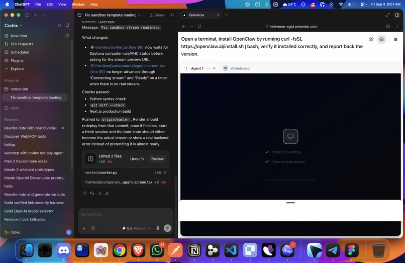 Televerse – screenshot 2