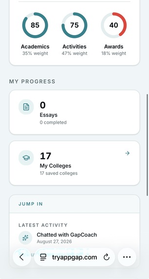 AppGap – screenshot 3