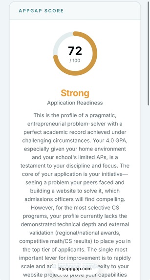 AppGap – screenshot 2