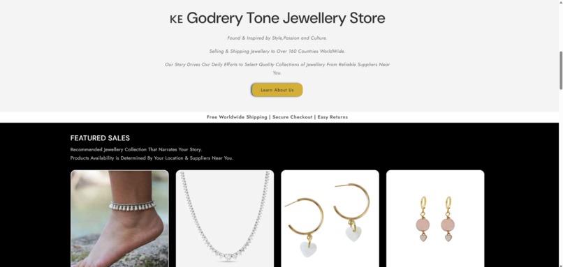 WebMCP-Project-GodreryToneShopify-Storefront-Testing-Project – screenshot 1