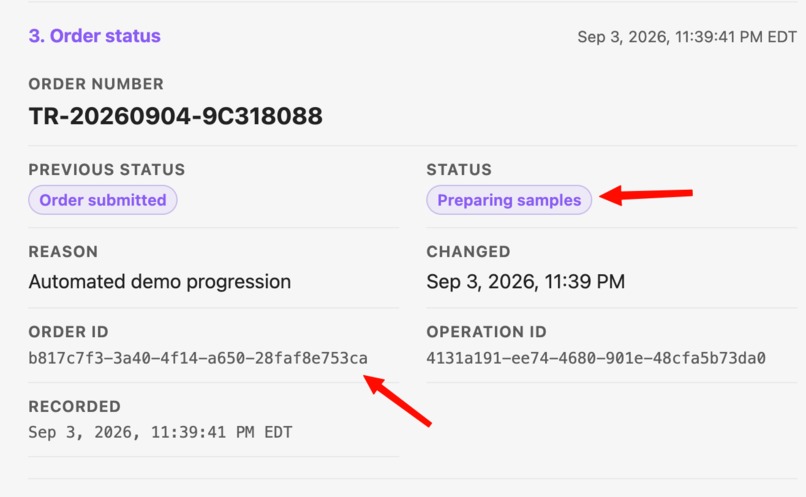 Ordering an Endotoxin Assay from My Lab Notebook – screenshot 3